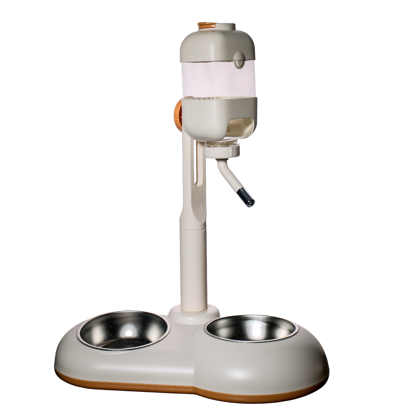 Distributeur abreuvoir d'eau 2 en 1